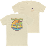 Natural color Sigma Alpha Epsilon Graphic T-Shirt | Cool Croc | Sigma Alpha Epsilon Clothing and Merchandise