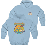 Light Blue Pi Kappa Alpha Graphic Hoodie | Cool Croc | Pi kappa alpha fraternity shirt 