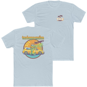Light Blue Tau Kappa Epsilon Graphic T-Shirt | Cool Croc | TKE Clothing and Merchandise
