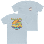 light blue Lambda Chi Alpha Graphic T-Shirt | Cool Croc | Lambda Chi Alpha Fraternity Apparel Hoodie