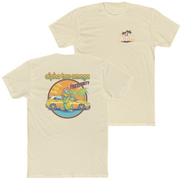 Sand Alpha Tau Omega Graphic T-Shirt | Cool Croc | Alpha Sigma Phi Fraternity Merch 