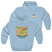 Light Blue Pi Kappa Phi Graphic Hoodie | Cool Croc | Pi Kappa Phi Apparel and Merchandise 