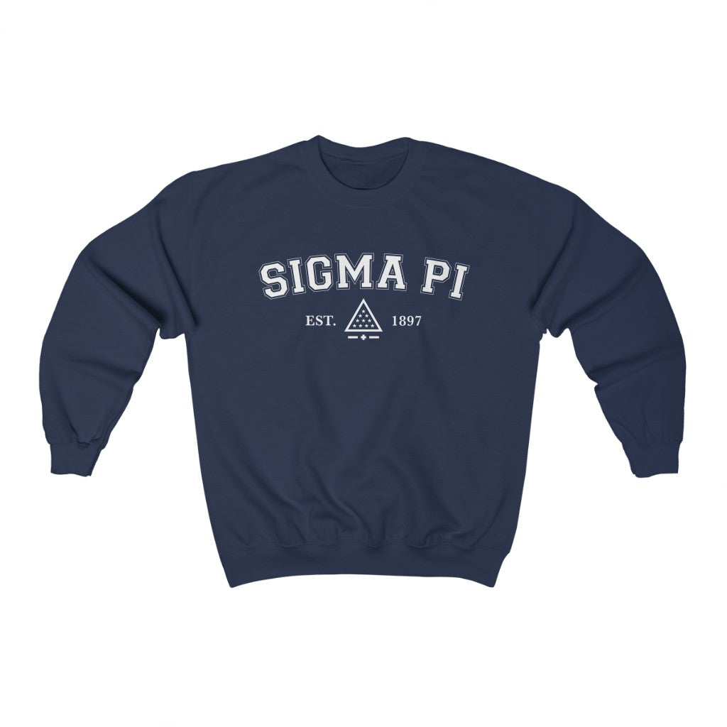 Sigma Pi Campus Original v2 Graphic Crewneck Sweatshirt