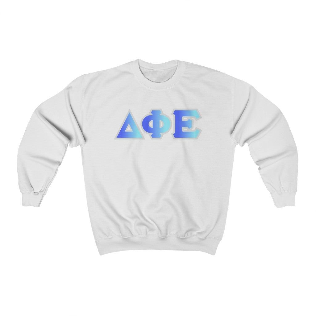 DPhiE Printed Letters | Oceans Crewneck