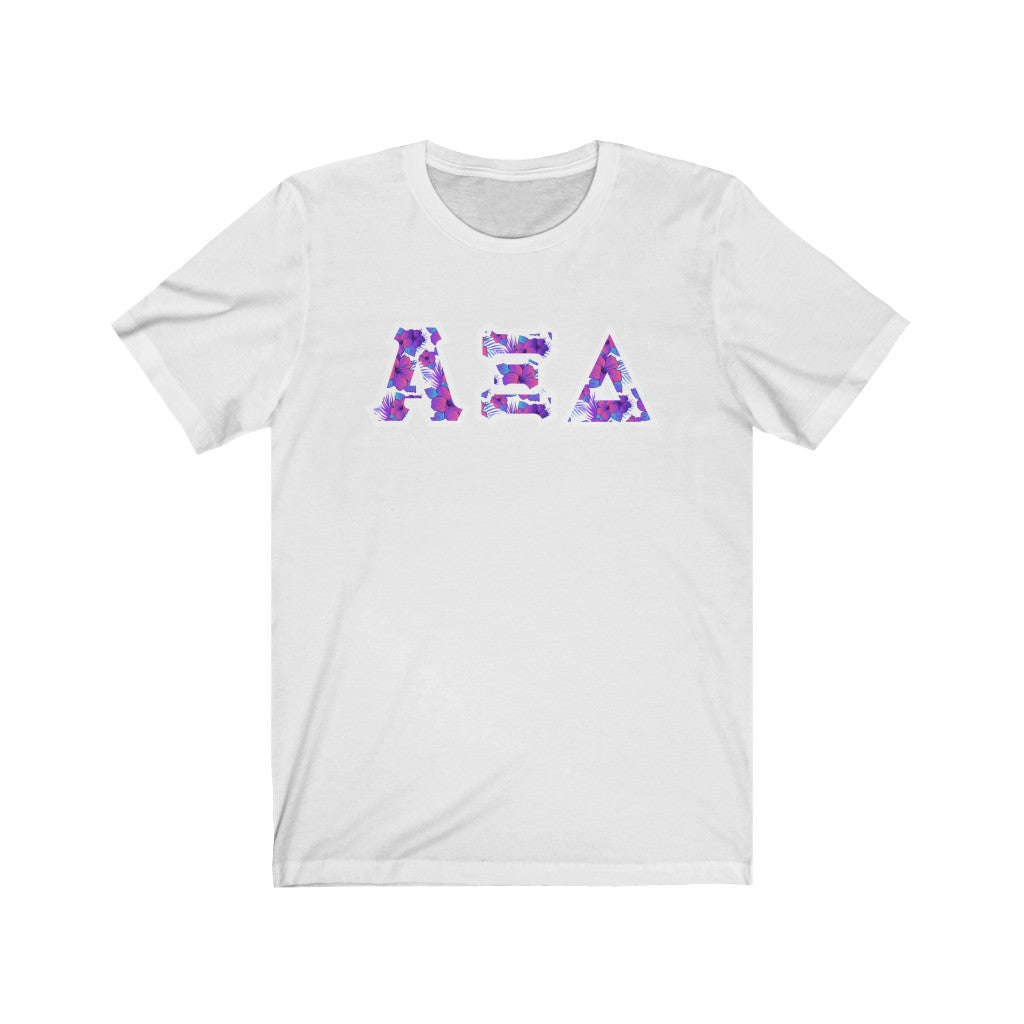 AXiD Printed Letters | Flora T-Shirt