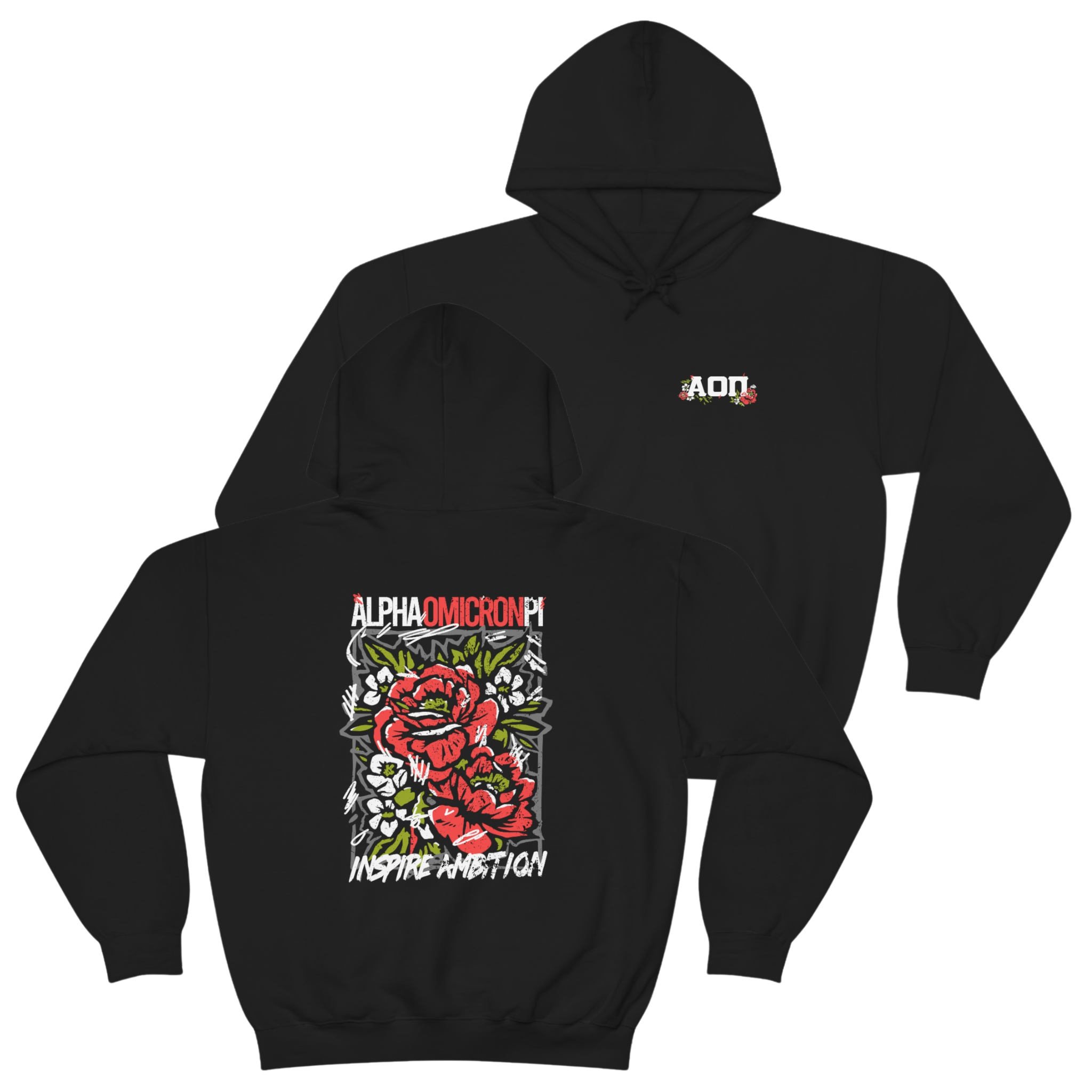 Hoodie rose clearance ahha