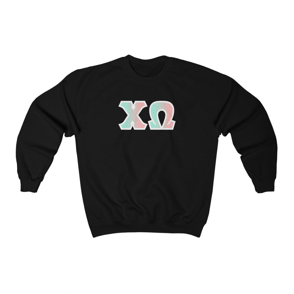 Chi Omega Printed Letters | Dreams Crewneck