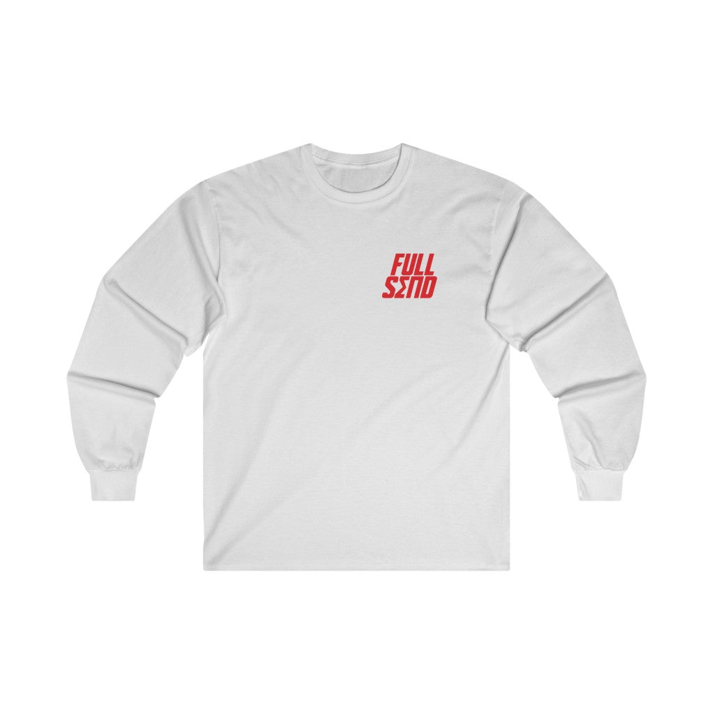 Sigma Pi Graphic Long Sleeve T-Shirt | Red Full Send