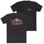 Black Alpha Tau Omega Graphic T-Shirt | Jump Street | Alpha Tau Omega Fraternity Merchandise 