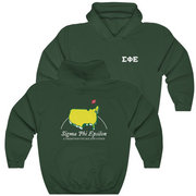 Green Sigma Phi Epsilon Graphic Hoodie | The Masters | SigEp Clothing - Campus Apparel 