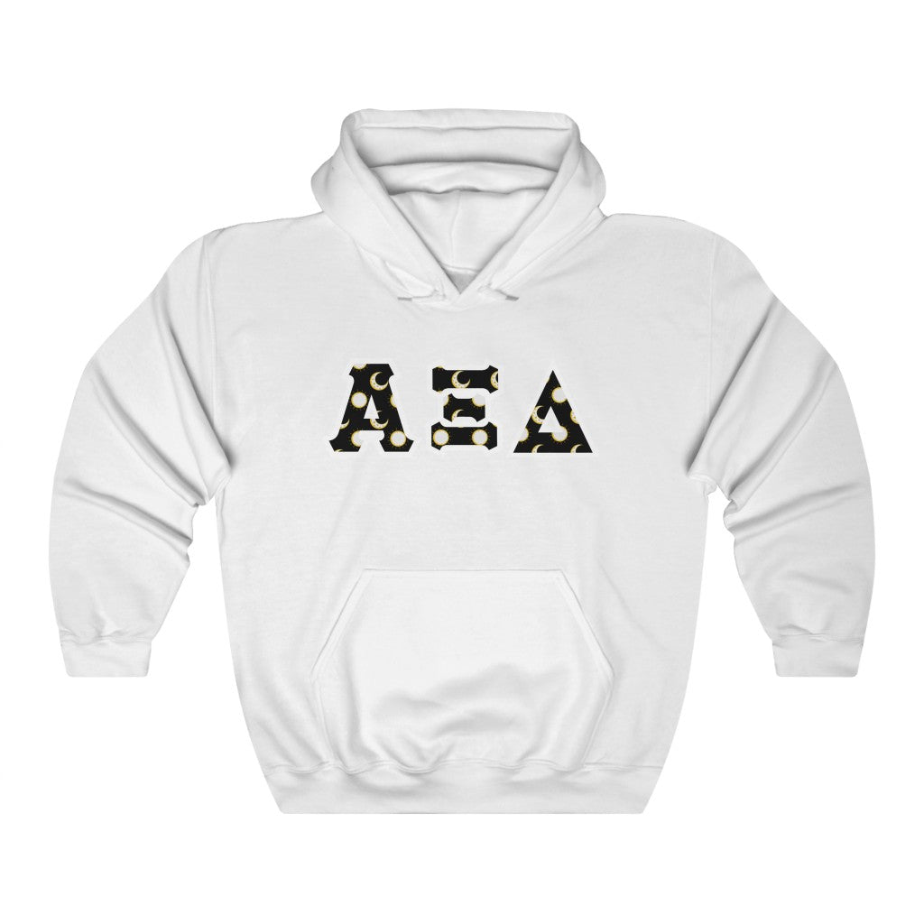 AXiD Printed Letters | Sun and Moon Hoodie