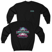 White Lambda Chi Alpha Graphic Crewneck Sweatshirt | The Deep End | Lambda Chi Alpha Fraternity Shirt