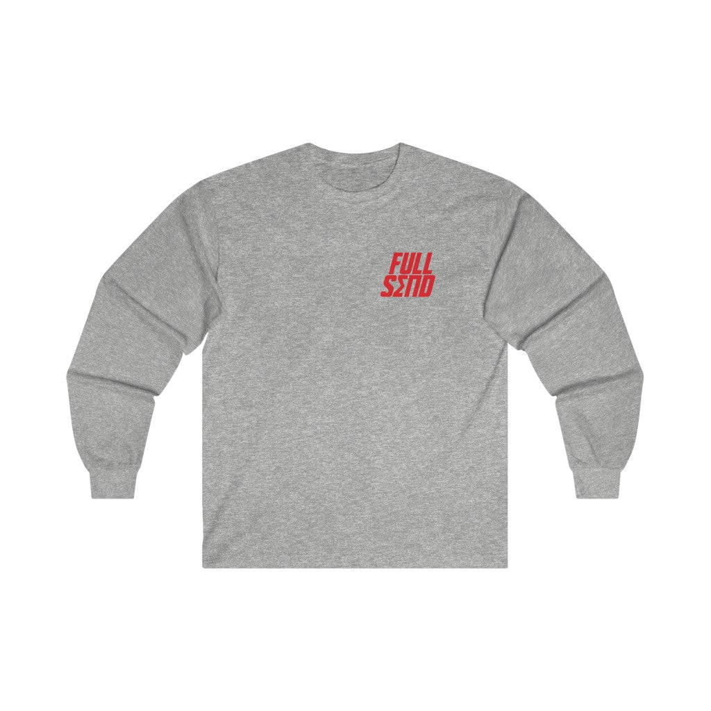 Sigma Pi Graphic Long Sleeve T-Shirt | Red Full Send