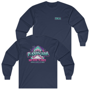 Navy Pi Kappa Alpha Graphic Long Sleeve | The Deep End | Pi kappa alpha fraternity shirt 