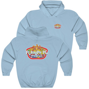 light blue Pi Kappa Phi Graphic Hoodie | Summer Sol | Pi Kappa Phi Apparel and Merchandise