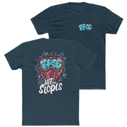 Midnight Navy Tau Kappa Epsilon Graphic T-Shirt | Hit the Slopes | TKE Clothing and Merchandise