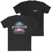 Black Pi Kappa Alpha Graphic T-Shirt | The Deep End | Pi kappa alpha fraternity shirt