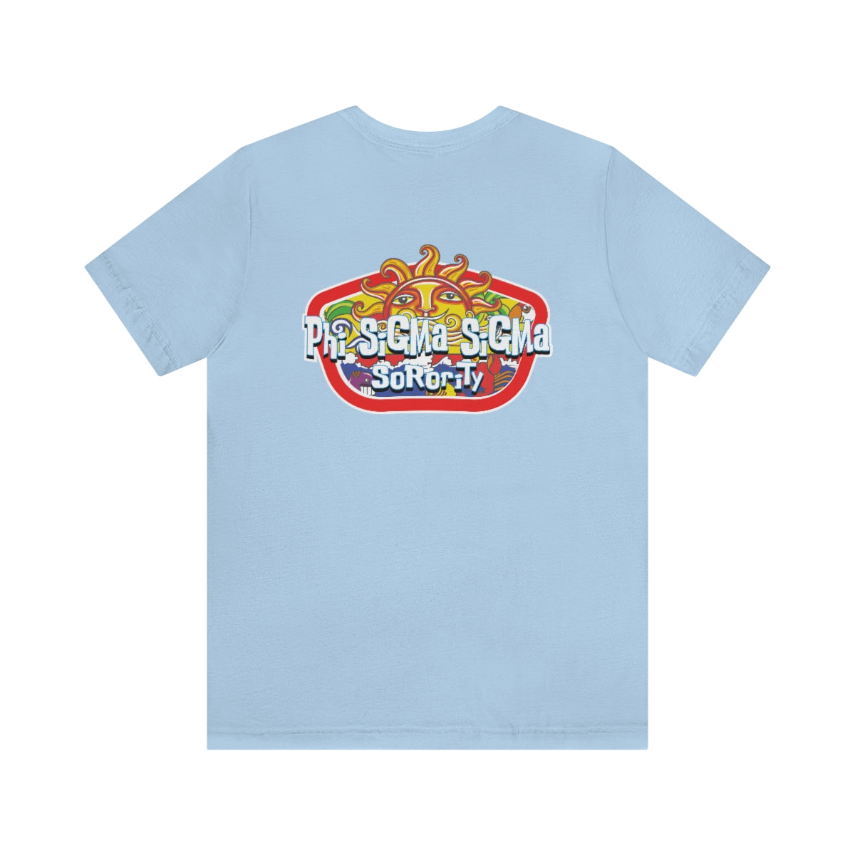 Phi Sigma Sigma Graphic T-Shirt | Summer Sol