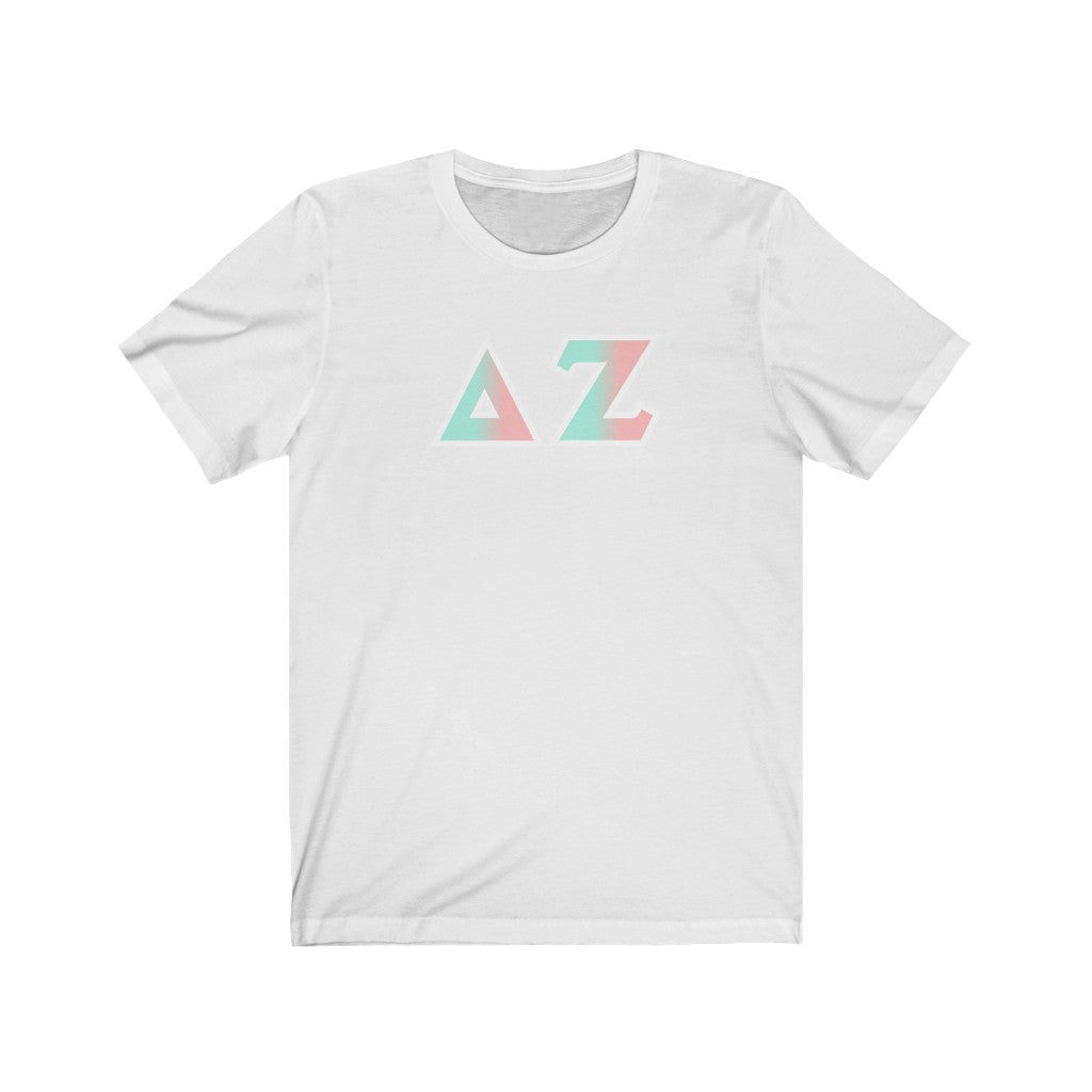 Delta Zeta Printed Letters | Dreams T-Shirt