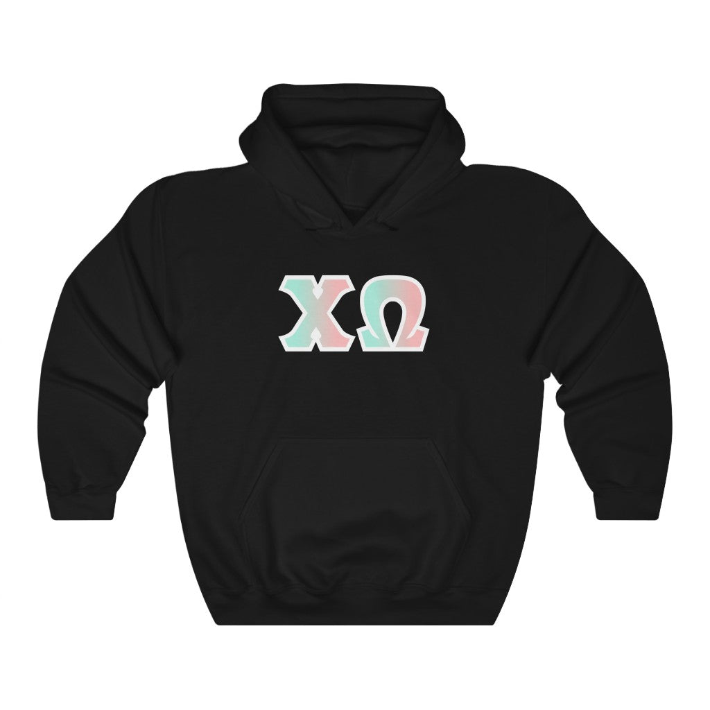 Chi Omega Printed Letters | Dreams Hoodie