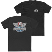 Black Phi Delta Theta Graphic T-Shirt | The Fraternal Order | phi delta theta fraternity greek apparel