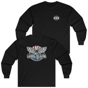 Black Lambda Chi Alpha Graphic Long Sleeve | The Fraternal Order | Lambda Chi Alpha Fraternity Shirt 