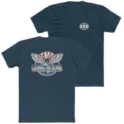 Navy Lambda Chi Alpha Graphic T-Shirt | The Fraternal Order | Lambda Chi Alpha Fraternity Shirt 