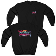 Black Sigma Chi Graphic Crewneck Sweatshirt | Jump Street | Sigma Chi Fraternity Apparel
