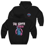 Black Tau Kappa Epsilon Graphic Hoodie | Liberty Rebel | TKE Clothing and Merchandise