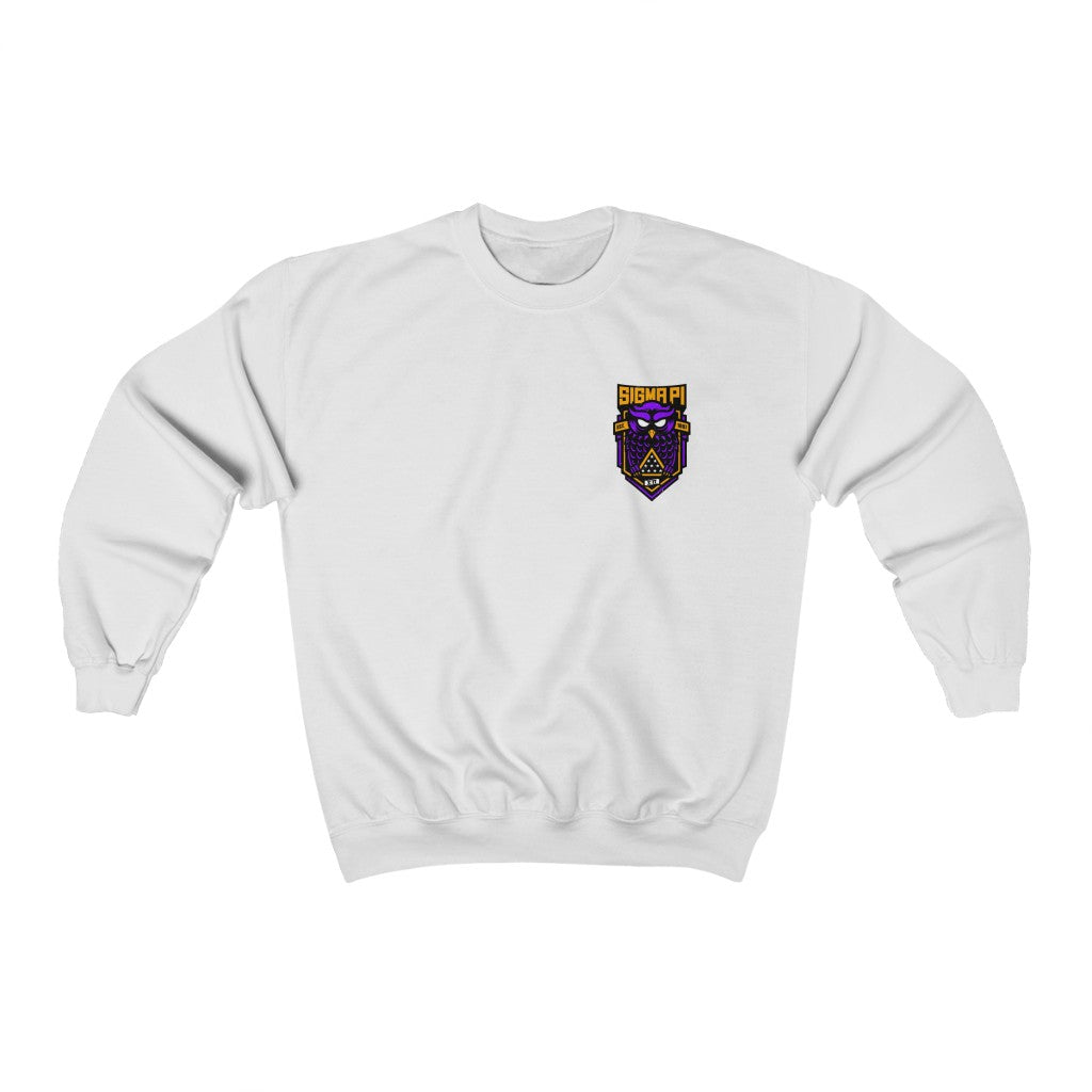 Sigma Pi Dark Owl LC Graphic Crewneck Sweatshirt