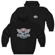 Black Pi Kappa Alpha Graphic Hoodie | The Fraternal Order | Pi kappa alpha fraternity shirt  