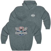 Grey Pi Kappa Alpha Graphic Hoodie | The Fraternal Order | Pi kappa alpha fraternity shirt  