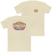 sand Phi Delta Theta Graphic T-Shirt | Summer Sol | phi delta theta fraternity greek apparel 