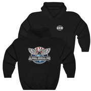 Black Alpha Sigma Phi Graphic Hoodie | The Fraternal Order | Alpha Sigma Phi Fraternity Clothes