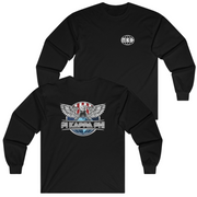 Black Pi Kappa Phi Graphic Long Sleeve | The Fraternal Order | Pi Kappa Phi Apparel Pi Kappa Phi Apparel and Merchandise