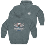 Grey Sigma Nu Graphic Hoodie | The Fraternal Order | Sigma Nu Clothing, Apparel and Merchandise