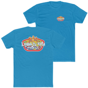 blue Lambda Chi Alpha Graphic T-Shirt | Summer Sol | Lambda Chi Alpha Fraternity Shirt 