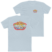 light blue Lambda Chi Alpha Graphic T-Shirt | Summer Sol | Lambda Chi Alpha Fraternity Shirt 