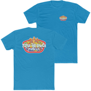 turquoise Alpha Tau Omega Graphic T-Shirt | Summer Sol | Alpha Tau Omega Fraternity Merchandise 