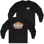 Black Sigma Chi Graphic Long Sleeve | Summer Sol | Sigma Chi Fraternity Merch House