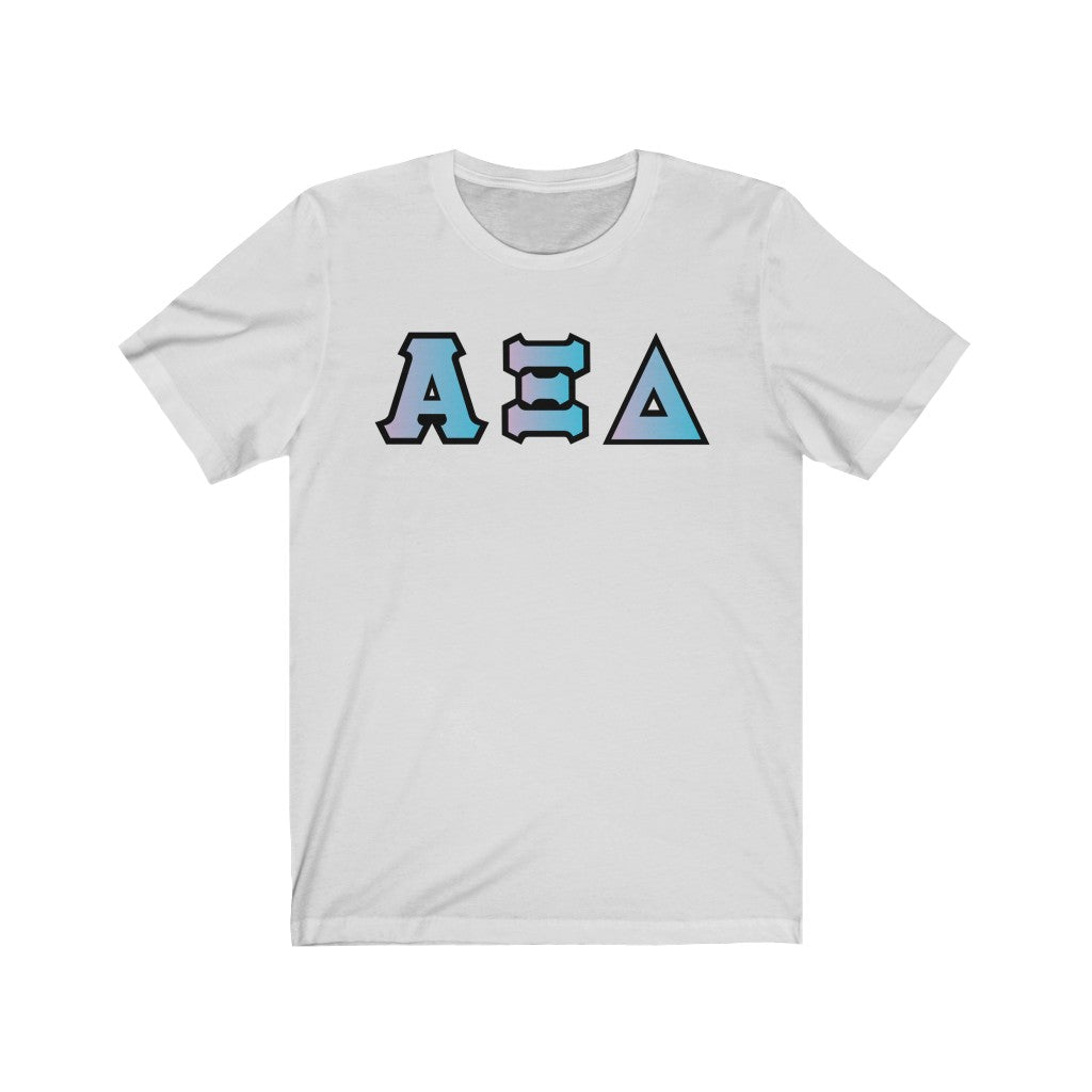 AXiD Printed Letters | Griffin Rose & Black Border T-Shirt
