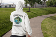 Alpha Sigma Phi Graphic Hoodie | Gone Fishing | Alpha Sigma Phi Fraternity Shirt model 