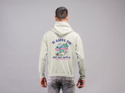 white Pi Kappa Phi Graphic Hoodie | Alligator Skater | Pi kappa alpha fraternity shirt back model 