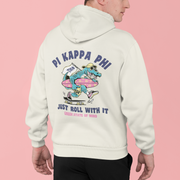 Pi Kappa Phi Graphic Hoodie | Alligator Skater | Pi kappa alpha fraternity shirt model 