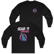 Black Sigma Pi Graphic Long Sleeve | Liberty Rebel | Sigma Pi Apparel and Merchandise 