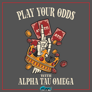 Alpha Tau Omega Graphic Long Sleeve | Play Your Odds | Alpha Tau Omega Fraternity Merchandise design 