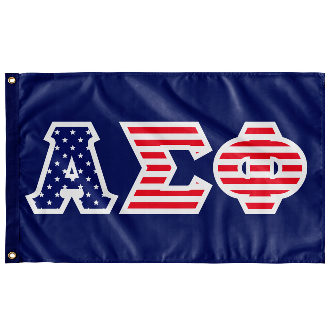 Alpha Sigma Phi American Letter Flag