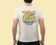 Sigma Phi Epsilon Graphic T-Shirt | Cool Croc | SigEp Clothing - Campus Apparel model   