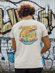 Sigma Nu Graphic T-Shirt | Cool Croc | Sigma Nu Clothing, Apparel and Merchandise back model 
