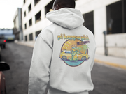 Pi Kappa Phi Graphic Hoodie | Cool Croc | Pi Kappa Phi Apparel and Merchandise back model 